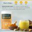 Rooted Active Naturals: Golden Latte Turmeric  Mix, 500 gm | with Lion's Mane Mushroom, Nano curcumin, MCT powder