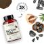 Rooted Active Naturals: Aged & Fermented Black Garlic (60 Caps, 500 mg), Cholesterol, Heart health, Blood Sugar & Liver support