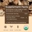 Rooted Active Naturals: Shiitake mushroom Extract Powder (60 g) |Cholesterol, Heart health, Immunity. USDA Organic, 40% Beta Glucans