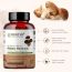 Rooted Active Naturals: Shiitake Mushroom 60 Capsules 650 mg | Supports Healthy Cholesterol & Helps BP Levels |Immunity, Heart, Skin & Hair Health & Weight Control