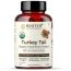 Rooted Active Naturals: USDA Organic Turkey Tail Mushroom Extract (60 Veg Caps, 500 mg), &gt; 35% Beta Glucans