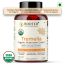 Rooted Active Naturals: Tremella Mushroom Extract  (60 Veg caps, 500 mg) |Beauty, Skin Glow, Collagen booster, Hyalyronic acid, Hydration| USDA Organic, 45% Beta Glucans