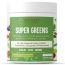 Rooted Active Naturals: Superfood Greens, Mushrooms & Herbs blend| (250 g), 22 Daily Greens & Fruits, 5 Mushrooms, Probiotics & Enzymes | Rich in vitamins, minerals, iron, fiber & antioxidants