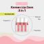 Flurth: 3-in-1 Korean Lip Moisturizing Trio - Day  I Vegan & Clean Ingredients I Lip Balm, Tinted Lip Balm & Lip Oil