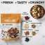 Nutty Gritties: Sports Mix - Roasted Almonds, Cashews, Pistachios, Dried Blueberries, Cranberries and Raisins - 350g