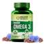 Vlado's Himalayan Organics: Omega 3 6 9 Vegan Natural Nutrition Supplement for Muscle, Bone , Heart & Skin - 60 Capsules