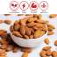 Nutty Gritties: California Almonds - 400g (2 Pack of 200g each)