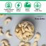 Nutty Gritties: Roasted Cashews, Lightly Salted and Dry Roasted Healthy Snack - 400g (2 Pack of 200g each)