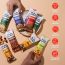 Nutty Gritties: California Almonds Roasted, Lightly Salted (Pack of 6 x 40g Each) - 240g