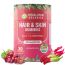 Vlado's Himalayan Organics: Hair & Skin Gummies 40 mcg Biotin For Hair Growth & Glowing Skin (30 Gummies)