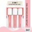 Flurth: 3-in-1 Korean Lip Moisturizing Trio - Day  I Vegan & Clean Ingredients I Lip Balm, Tinted Lip Balm & Lip Oil