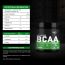 Bolt Nutrition: Nutrition BCAA 2:1:1 - 5g Vegan BCAAs, Pre/Intra/Post Workout - 240g, 30 Servings,Blueberry Blast