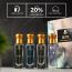 Carlton London: Unisex ELITE Gift Set of 4 EDP Perfume - 20ml each