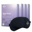SETU: Melatonin 5mg - 30 Orally Dissolving Strips (Pack of 4) + Eye Mask | Promotes Relaxation & Sleep, Helps Improve Sleep Quality, Eases Jet Lag Strain, Non-Habit Forming | Mint Flavour