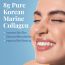 HK Vitals: Pure Korean Skin Marine Collagen Powder - Type 1 Collagen Supplement for Women & Men, Promotes Healthy Skin, Hair & Nails (Unflavoured, 200 g)