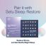 SETU: Eye Mask (Color - Black) - Pack of 1 | Super soft Adjustable Sleep Mask and Blind Fold | (Use with melatonin) For Sleeping, Travelling, Relaxation, Blind Fold
