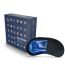 SETU: Eye Mask (Color - Black) - Pack of 1 | Super soft Adjustable Sleep Mask and Blind Fold | (Use with melatonin) For Sleeping, Travelling, Relaxation, Blind Fold