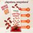 Fabeato: Munch on the Go Snack Premium Peri Peri Almonds, Spicy, Crunchy - (25g x 10)
