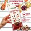 Fabeato: Munch on the Go Snack Premium Superfood Mix,Nuts, Dry Fruits, Seeds and Berries, Rich in Dietary Fiber, Rich in Protein - (25g x 10)