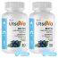 Nector: Biotin Blueberry Sugar Free Chewable Tablets for Hair Skin & Nails | Pack of 2 | 30 Tablets each