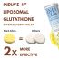 INJA Wellness: Glow Liposomal Glutathione-4x Effective-Enhances Skin Glow, Reduces Dark Spots,Anti-Aging-Lemon