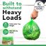 The Honest Home Company: Biodegradable Garbage Bags Small Size | 120 Bags (Pack of 4)