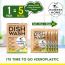 The Honest Home Company: Dish Washing Powder To Liquid Sachets - 2500 ml (5 Sachets)