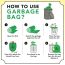 The Honest Home Company: Biodegradable Garbage Bags Medium Size | 120 Bags (Pack of 4)