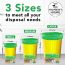 The Honest Home Company: Biodegradable Garbage Bags Medium Size | 120 Bags (Pack of 4)