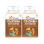 Dr. Morepen: Calcium+ Advanced Tablets with Vitamin - D2, Magnesium & Zinc - 120 Veg Tablets - Pack of 2