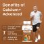 Dr. Morepen: Calcium+ Advanced Tablets with Vitamin - D2, Magnesium & Zinc - 120 Veg Tablets - Pack of 2
