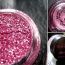 BarryM: Fine Glitter Dust Crimson Pink