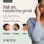 Puretive: Migraine Roll On 100% PURE ESSENTIAL OILS, Natural, Skin Friendly, Liquid Balm |