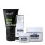 Detoxie: Detoxie | Wellness & Anti-Stress Combo | Face Serum 30ml +Moisturizer 50g +Under Eye Cream 15g + Face Wash 100ml