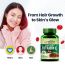 Vlado's Himalayan Organics: Plant Based Vitamin E Capsules (Non-GMO Sunflower Oil, Aloevera Oil, Argan Oil) - 60 Capsules