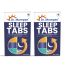 Dr. Morepen: Sleep Tabs Melatonin 5mg Sleeping Tablets for Stress-Free Sleep & Calmness - 60 Veg Tablets Pack of 2