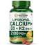 Vlado's Himalayan Organics: Vlados Himalayan Organics Liposomal Calcium 2100mg with Vitamin D3 + K2 (MK-7) & Vitamin B12 | Better Absorption | Supports Healthy Bones, Heart, Joints & Recovery | For Men & Women | 60 Veg Tablets