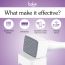 Bake Cosmetics: Derma Stamp for Hair Growth & Skin Repair with 140 Stainless Steel Needles (0.25mm3mm)
