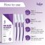 Bake Cosmetics: Reusable Face Razor for Women  Painless Hair Removal for Eyebrows, Upper Lip & Chin with Anti-Slip Grip  Instant Glow  Pack of 3