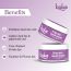 Bake Cosmetics: 2% Kojic Acid Lavender Lip Scrub for Dark, Pigmented Lips with Sugar Granules for Dry & Pink Lips