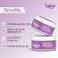 Bake Cosmetics: 2% Kojic Acid Lavender Lip Scrub for Pigmented Lips with Sugar Granules for Dry & Pink Lips