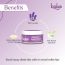 Bake Cosmetics: 2% Kojic Acid Lavender Lip Scrub for Dark, Pigmented Lips with Sugar Granules for Dry & Pink Lips