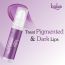 Bake Cosmetics: 2% Kojic Acid Lavender Lip Balm Oil for Dark & Pigmented Lips with SPF 50