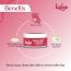 Bake Cosmetics: 2% Kojic Acid Beetroot Lip Scrub for Pigmented Lips with Sugar Granules for Dry & Pink Lips