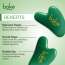 Bake Cosmetics: Jade Gua Sha Tool for Facial Massage, Glowing Skin, Stress Relief, Wrinkle Reduction & Dark Circles-1 Pc