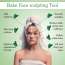 Bake Cosmetics: Jade Gua Sha Tool for Facial Massage, Glowing Skin, Stress Relief, Wrinkle Reduction & Dark Circles-1 Pc