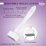 Bake Cosmetics: Derma Stamp for Hair Growth & Skin Repair with 140 Stainless Steel Needles (0.25mm3mm)