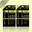 Jaquline USA: Twin Pack Black Kajal pack of 2