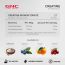 GNC: Creatine Monohydrate with Shaker Combo | 100gm | Blueberry | 750ml
