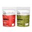 Nutty Gritties: Combo of Jumbo California Almonds 200gm & Roasted Pistachios -Pack of 2 - 200gm each